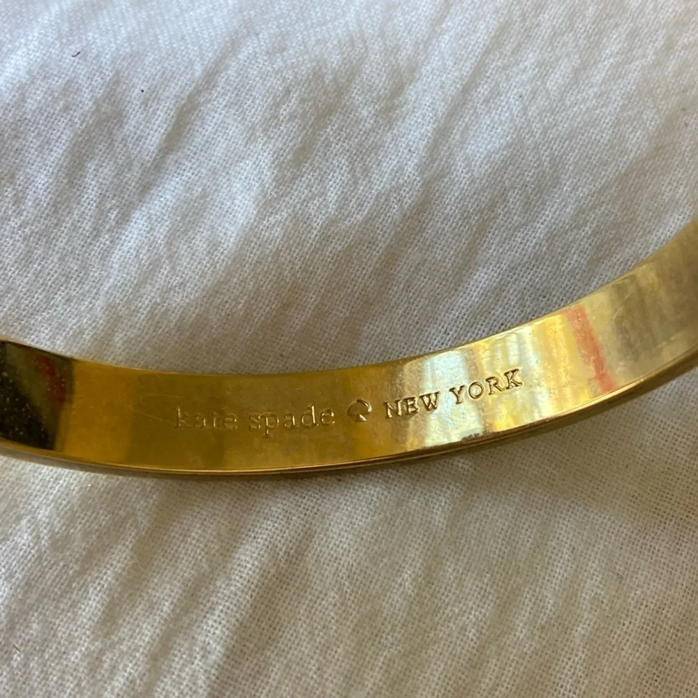 Kate Spade & J. Crew Enameled Bangle Bracelets Bundle of 2 - Picture 3 of 7